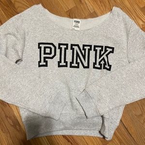 Victoria’s Secret crop pullover.